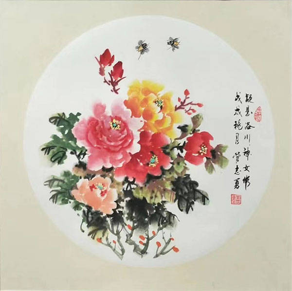 2023重点推荐当代艺术人物——管志勇_中国_管先生_牡丹