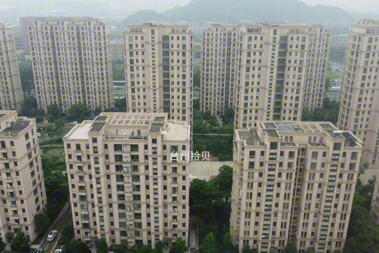 航拍椒江文景苑小区,台州市本级教师经济适用房,高层次人才公寓