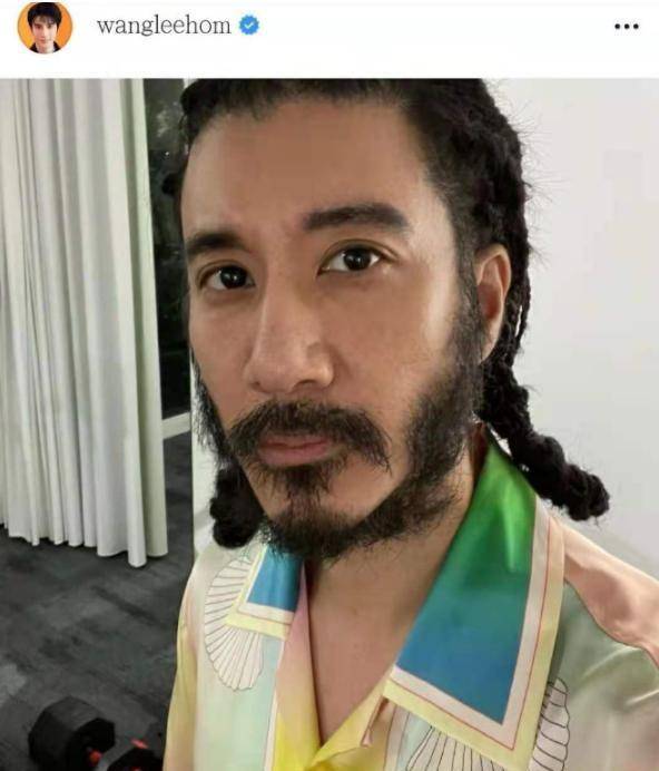 王力宏近照满脸络腮胡,留长发后令网友不敢认_娱乐_皮肤_风格