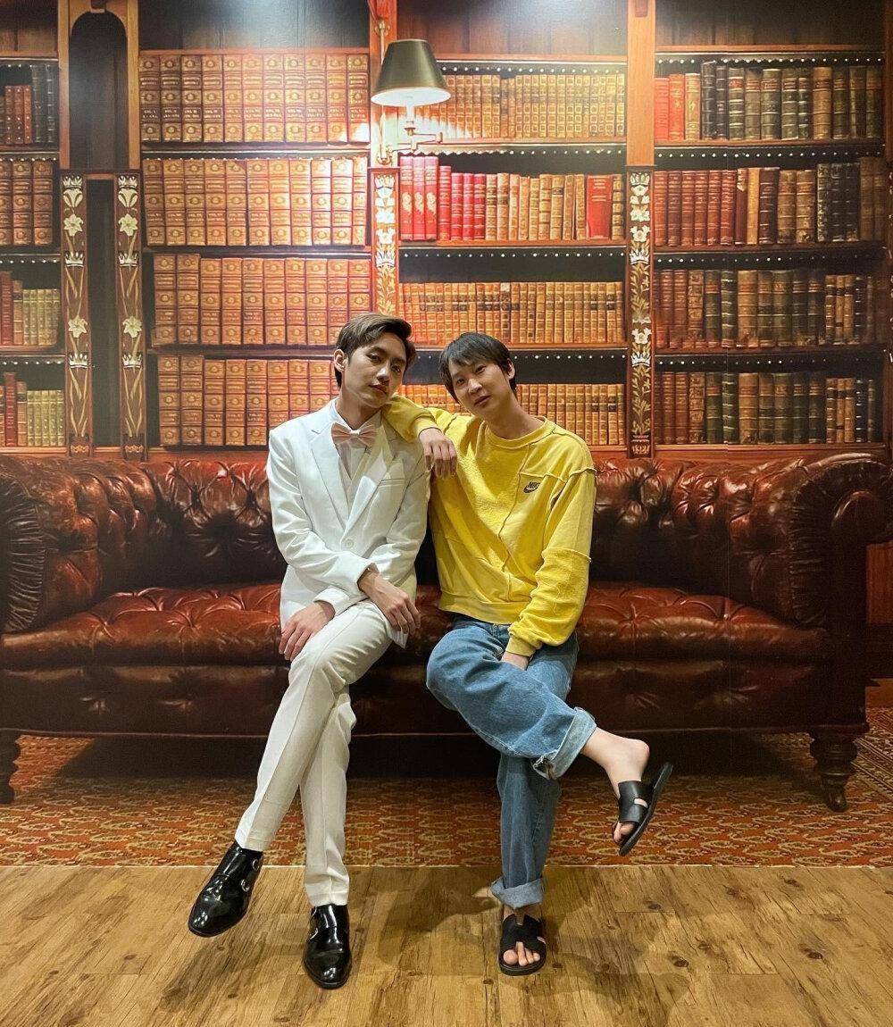 gun陈智霆&牛导甜心和牛导在一块很娇羞,可爱的样子