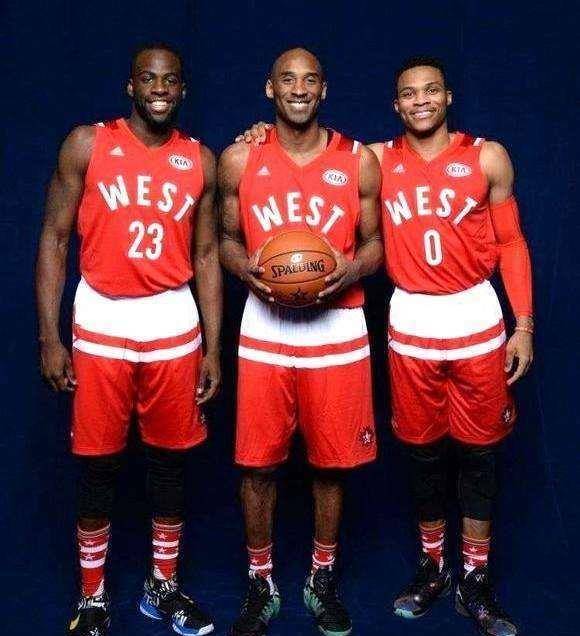 威少的体测身高为:裸足6英尺2.25英寸,约为1.