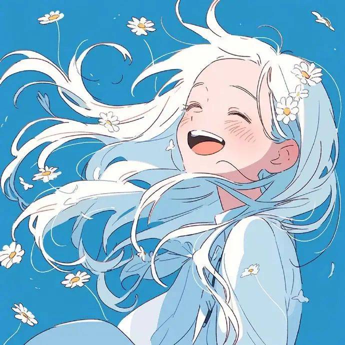 动漫头像|高清雏菊少女动漫头像_网络