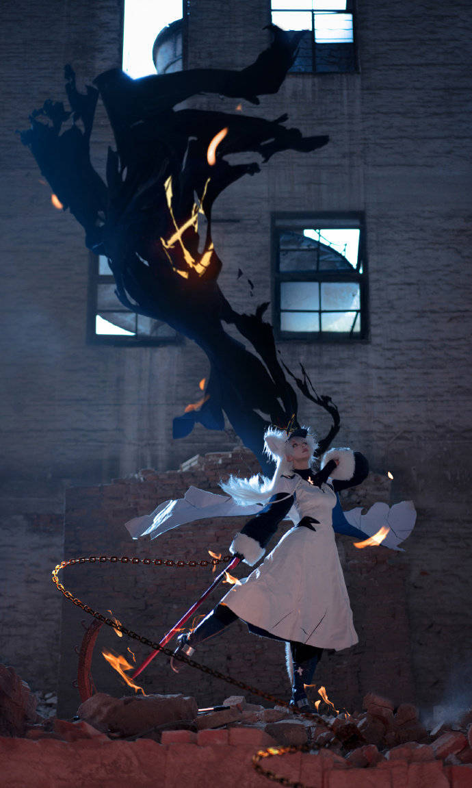 cos:白夜极光菲莉诗cosplay正片12p-w百合欧皇子w_伊喵_白嫖_部落