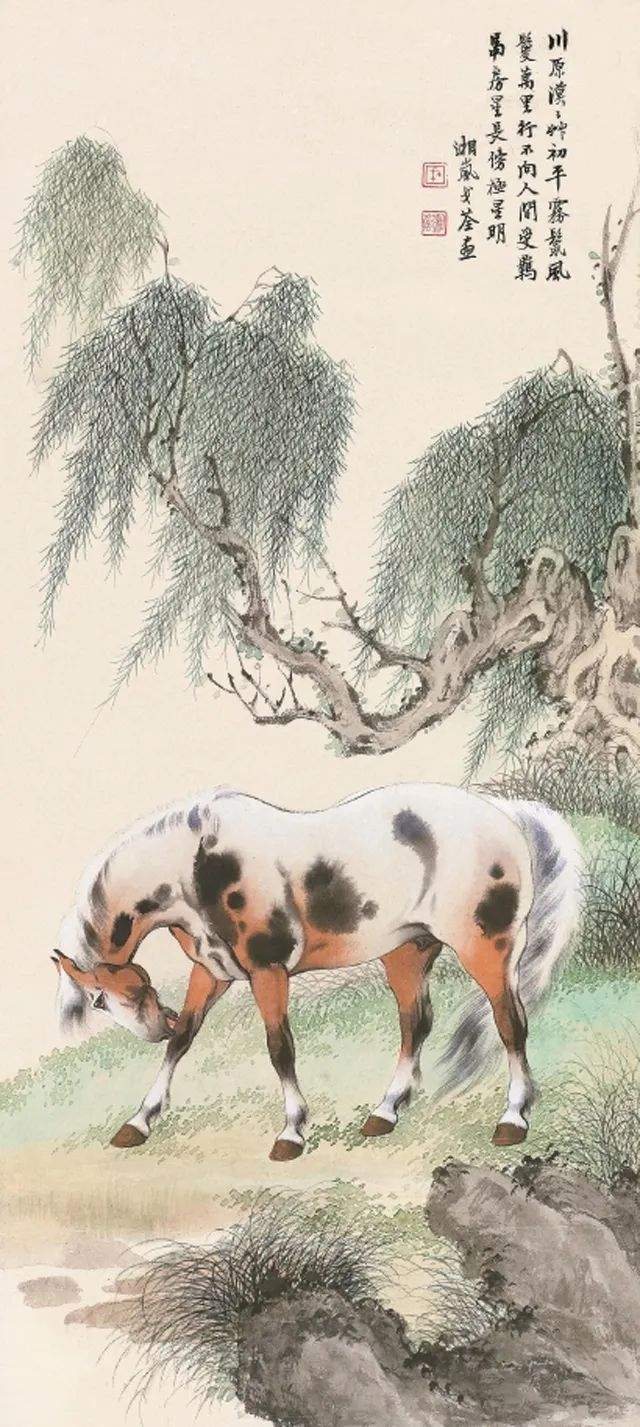 戈湘岚:中国的画马大师 | 代表作不准出境者_曹霸_作品_上海美专