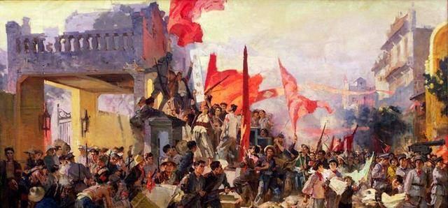 村里两兄弟,兄是特委书记,弟是井冈山上尖兵,两人