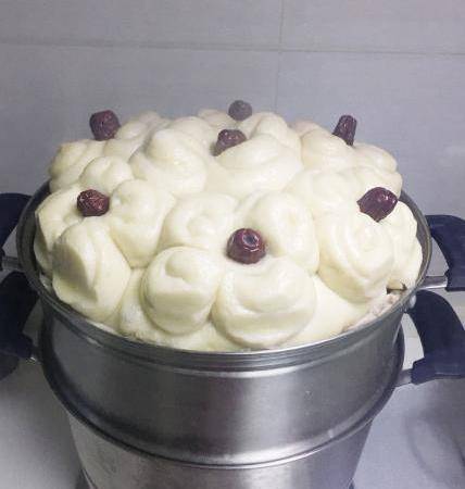 枣花糕家常做法,我家一个月做一次,家里人吃不够_面团_时候_红枣