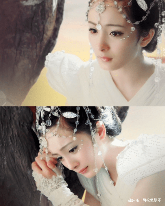 杨幂晒九宫格照片,模仿画展手势,时尚值拉满_网友_时候_电视剧