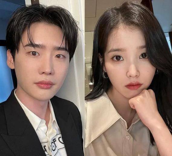 曾经传出不合的iu跟李钟硕正在热恋中d社等不及跟大家分享