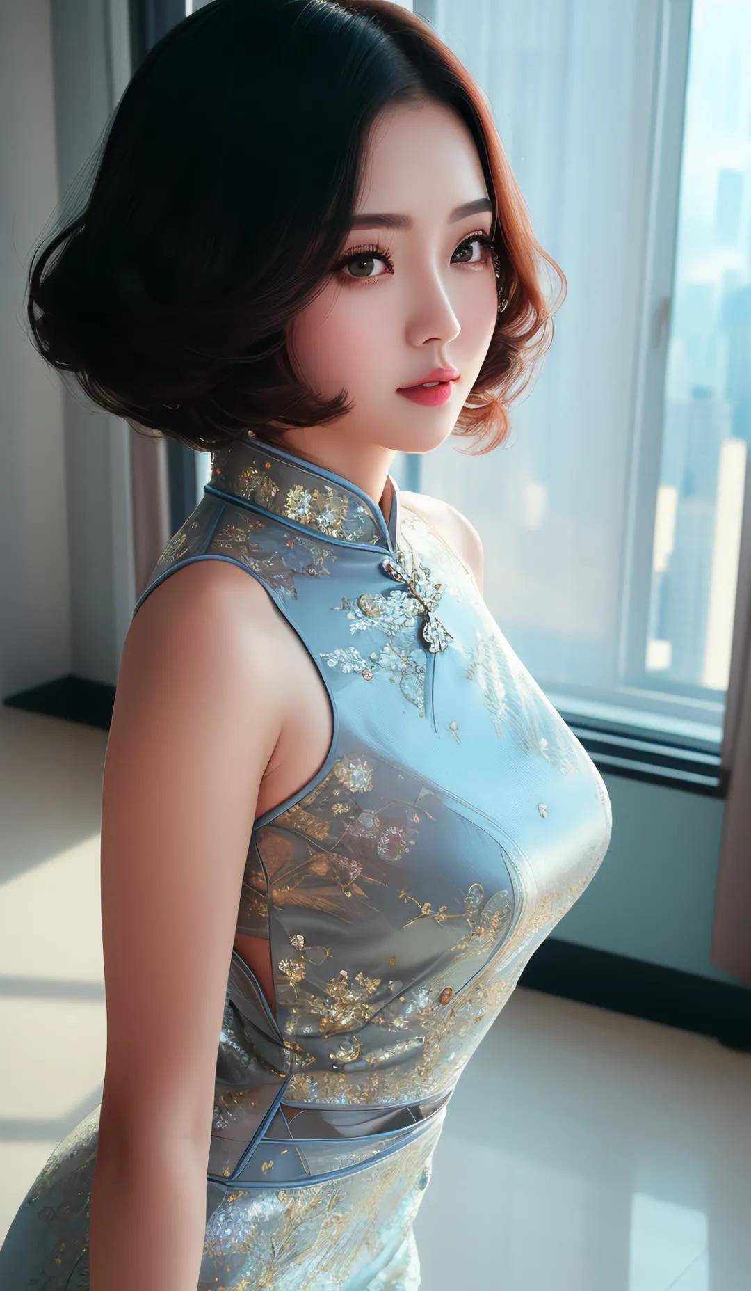 旗袍女神更有魅力_女性_气质_散发出