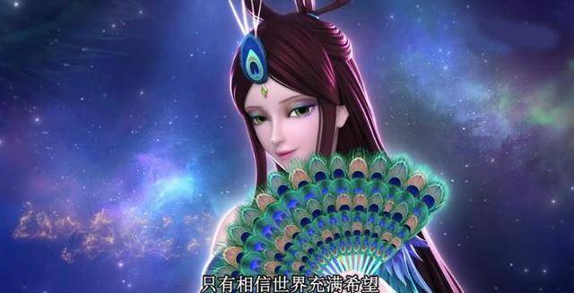 叶罗丽:时间仙子果然是冰灵公主的"结合体",建模不如黑孔雀美_黑化
