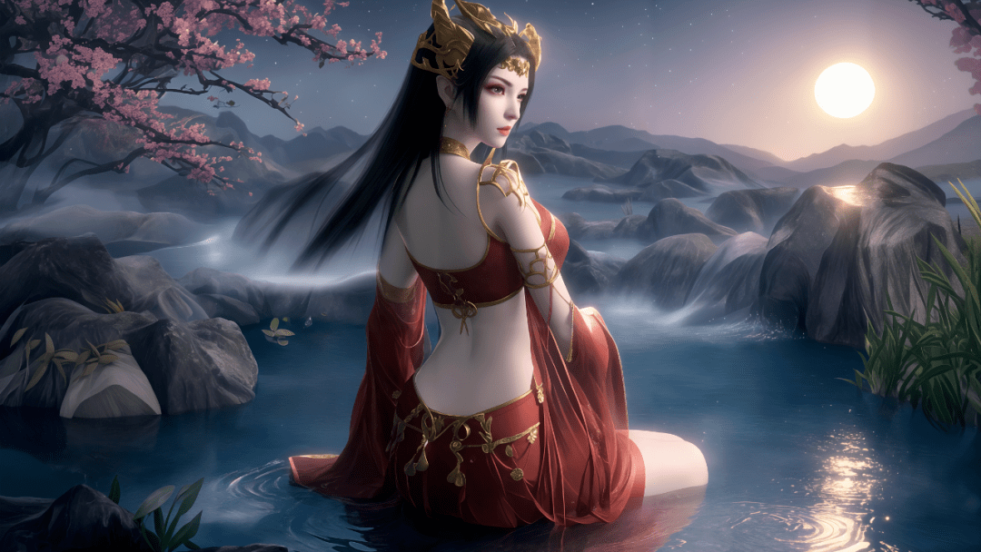 《斗破苍穹》美杜莎cos,让你沉醉在她的美背之中!_服装_背部_魅力