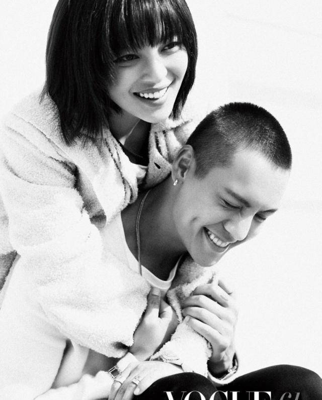 辛芷蕾陈伟霆合体《一己之恋》,吻戏深情好上头,网友:在一起吧_杂志