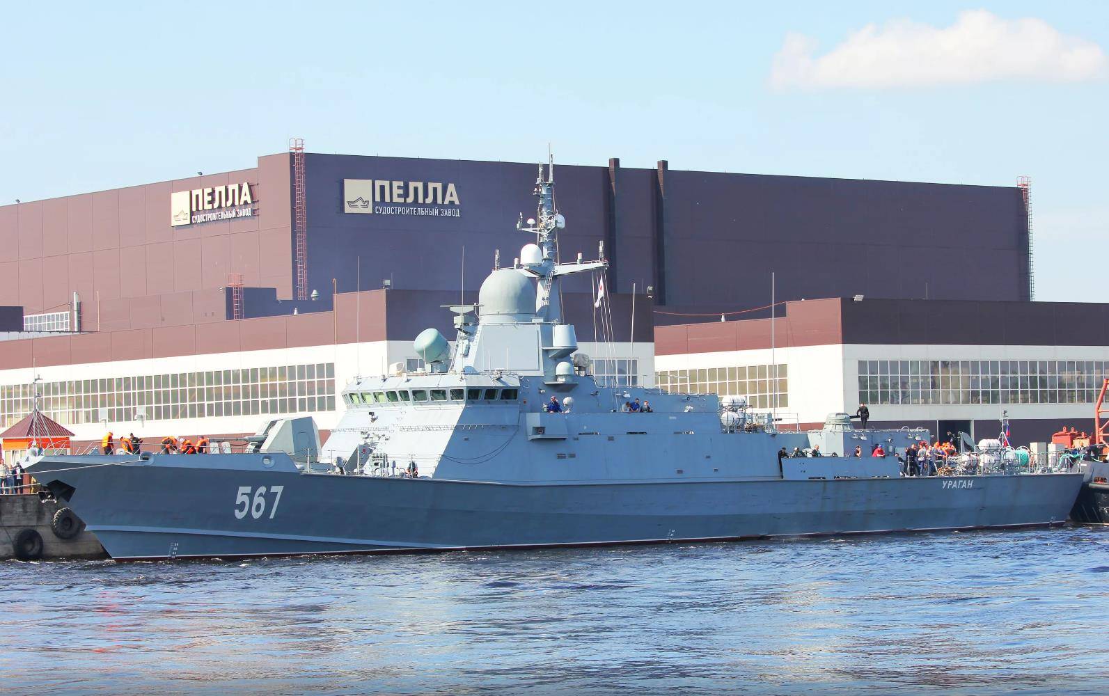 22800型轻型护卫舰,排水量仅有800吨,但攻击力强悍
