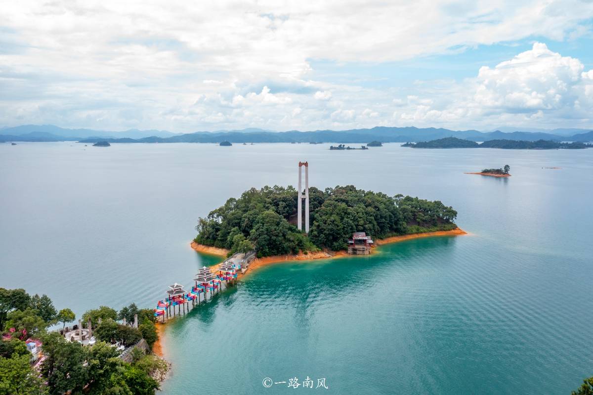 华南最大的湖泊,景色不输庐山西海,水质更胜杭州千岛湖