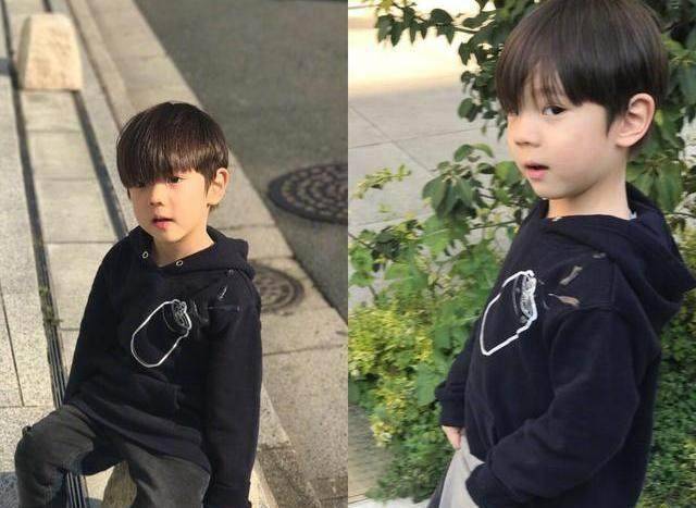 夏日酷暑忙剪发,小鱼儿短发超有型,他家的三个儿子却越看越别扭_头发