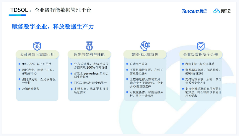 騰訊云黃平中：TDSQL助力政企核心系統(tǒng)國(guó)產(chǎn)化 | GDCC 最強(qiáng)音-DVBCN