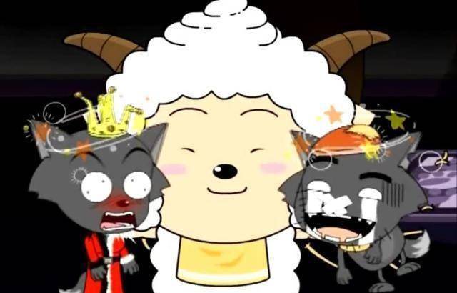 灰太狼和红太狼一听懒羊羊的话很有道理,所以他们给懒羊羊喂食了变大