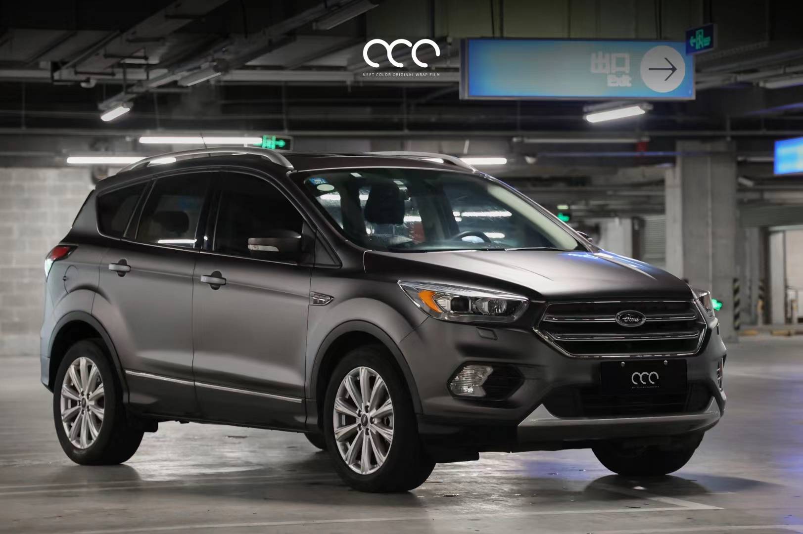 特斯拉model 3漫彩改色膜超亚黑,神秘而又前卫