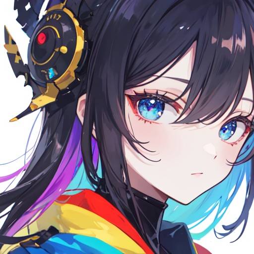 超美丽！AI生成动漫头像！_创作_绘画_作品