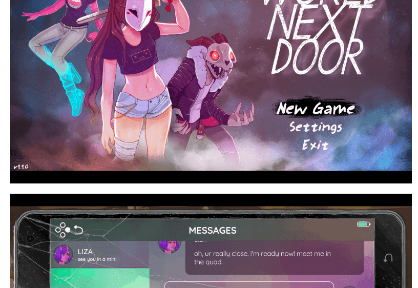 the world next door for mac《隔壁的世界》- 叙事冒险游戏_角色