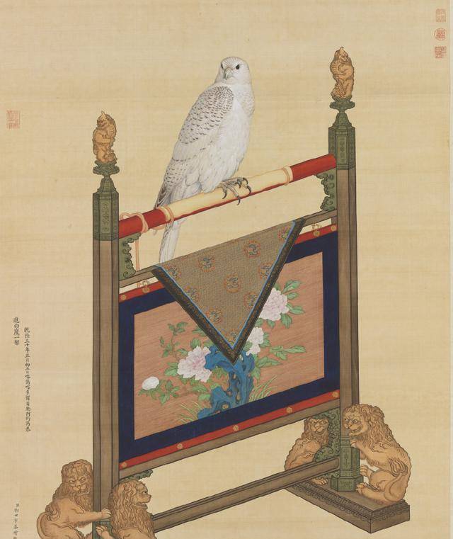 郎世宁为乾隆画了一幅图,寓意深刻,拍卖价格创亚洲一项记录_部分_皇帝