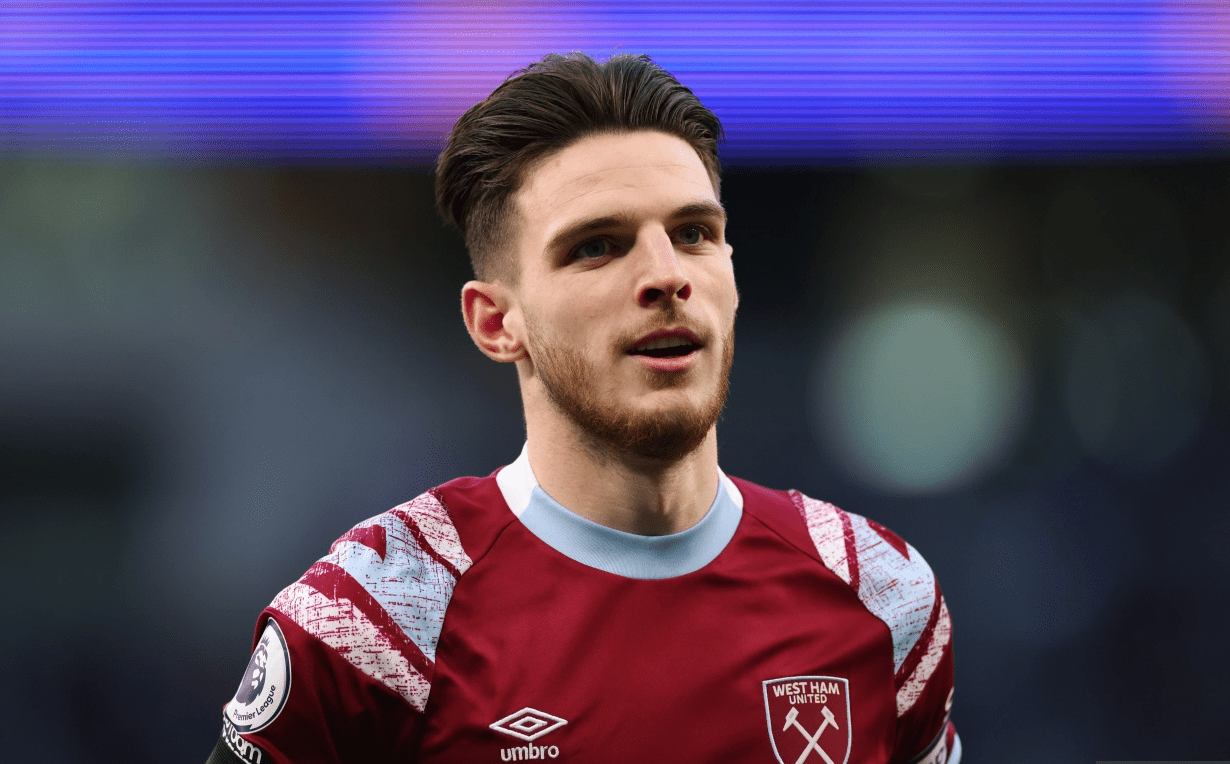 德克兰·赖斯在阿森纳转会前的公开信中向西汉姆联球迷倾诉心声_中场