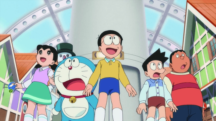 小朋友热评《电影哆啦a梦:大雄与天空的理想乡》_观众_永濑_冒险