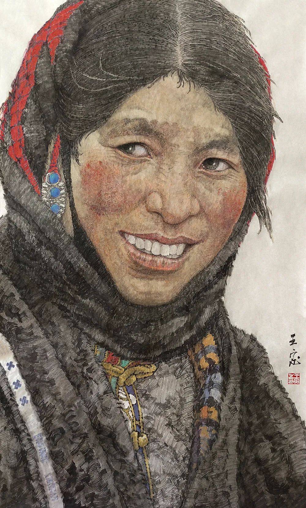 王宓|水墨之境-2023年度中国当代书画名家作品鉴赏_展览_全国_工笔画