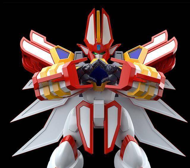 moderoid超级光能使者手办官图完美比例附带特效的超级如意神剑_模式