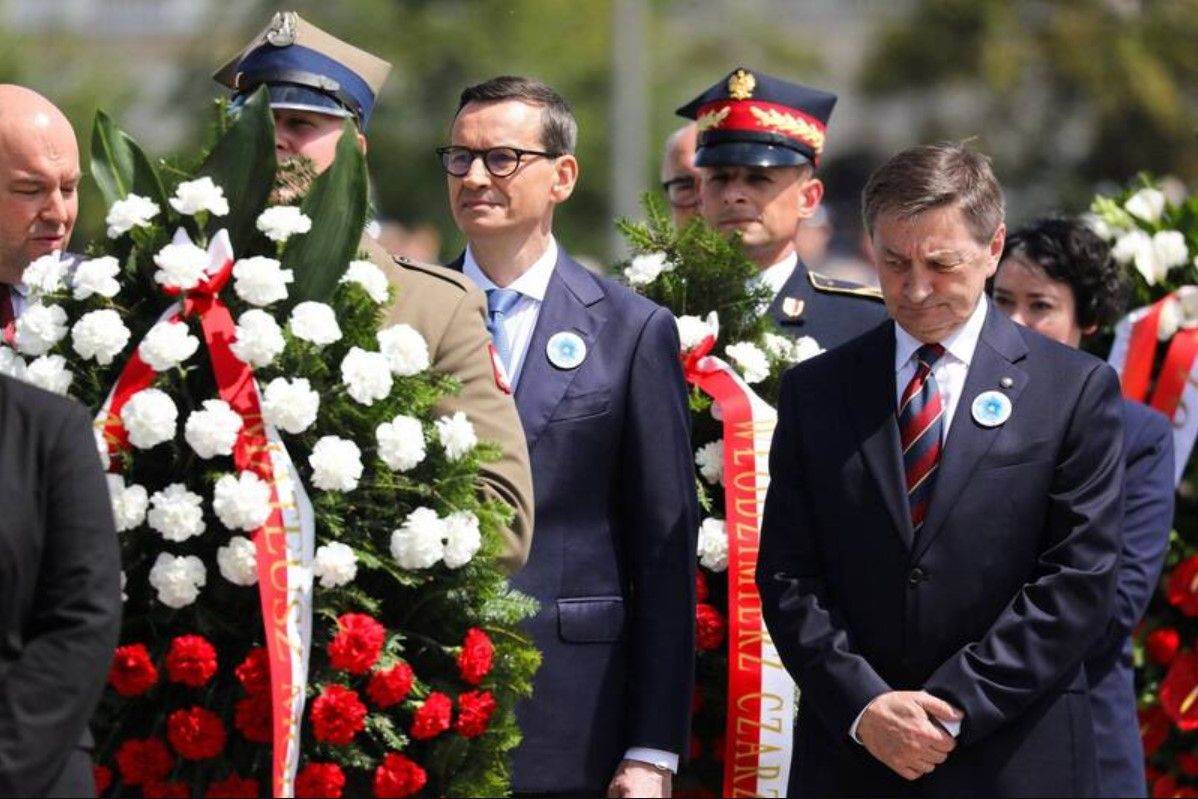 波兰总理在纪念活动上敲打乌克兰
