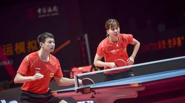 国乒南阳直通赛,马特刘斐2-0再胜周雨陈幸同,总战绩3胜1负_组合_比赛