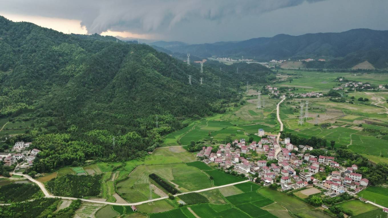 罗磊做市商 寒溪村_浮梁_大地_无人机