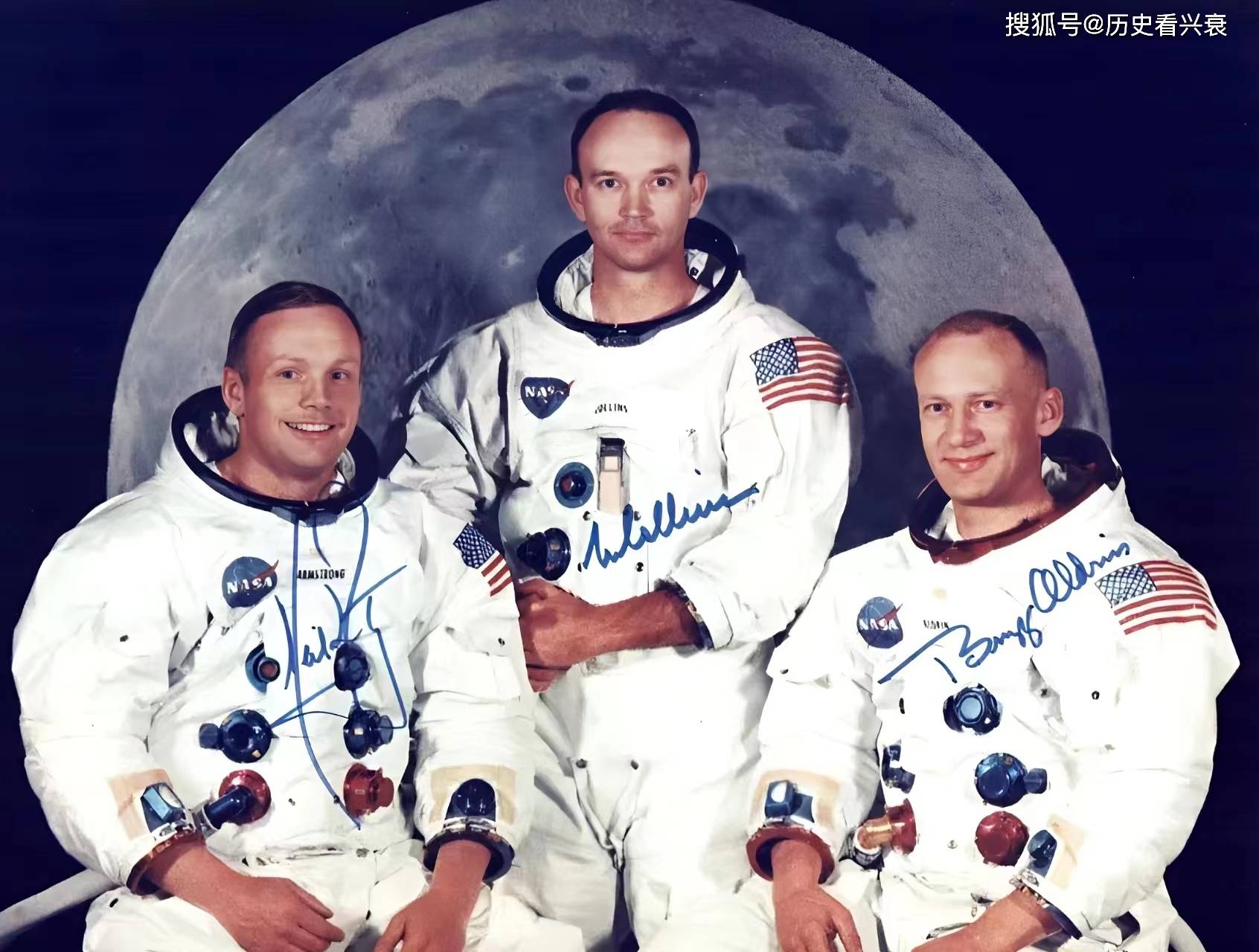1969年7月20日，美国人登上了月球，这也是人类的首次登月_搜狐网