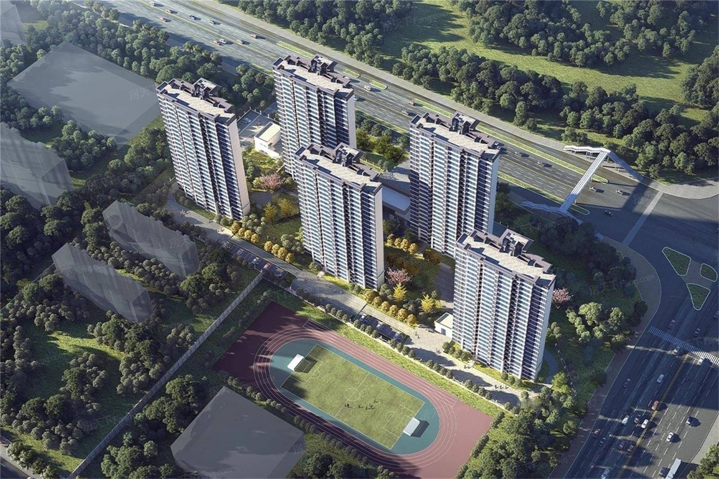 涵江正荣府楼盘位于莆田涵江区高林街与滨海大道交叉口(雪津体育馆旁)