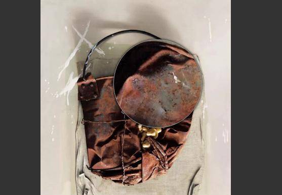 冷军近视900度,画"废水捅"卖437万,铁锈,奶嘴都画得一清二楚_写实