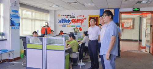 余姚市科协党组书记走访——余姚政大数字化家政平台 (图2)