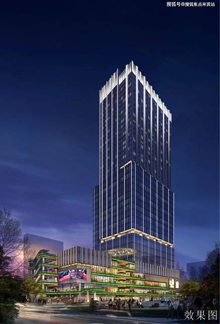 恒大珺睿大厦效果图6. 9a装修 智能安防系统 国家一级资质物业5.