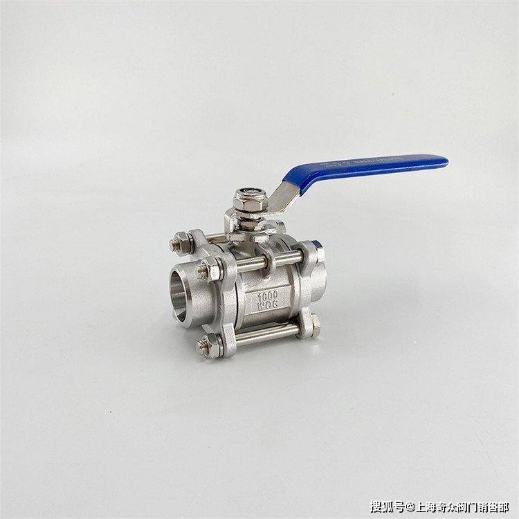 奇众阀门供应 三片式对焊球阀 q61f 焊接式不锈钢材质_密封_结构合理