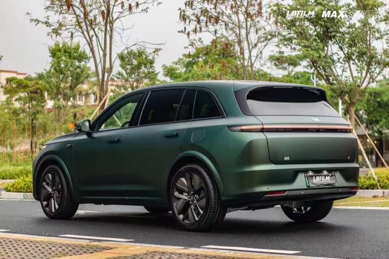 理想l7-lb改色膜仙踪绿,绿色的唯美_搜狐汽车_搜狐网