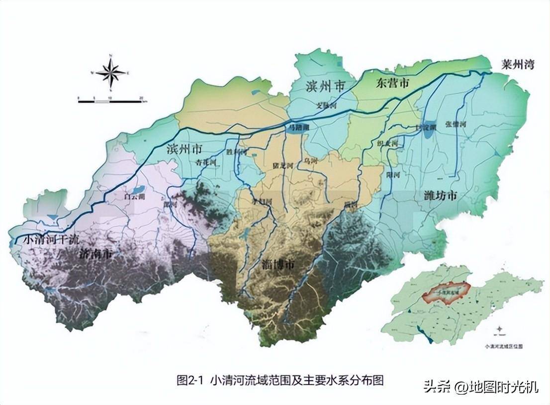 地图更新 · 小清河济南港最新建设进展,6月底正式复航,直通大海_章丘