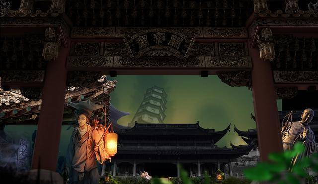 可当我抬头瞧见不远处石碑上刻着兰若寺三个大字时,我才惊觉,莫不是