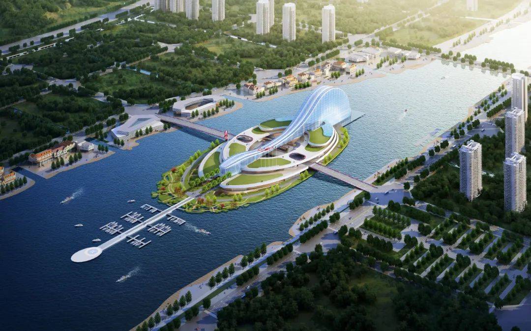 珠海横琴新地标"天沐琴台"封顶,设计汲取琵琶,古琴之灵感_建筑_空间