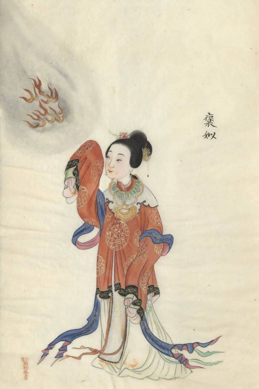 看看古代的美女都长什么样——《古代美人图》欣赏_寿阳_公主_中国