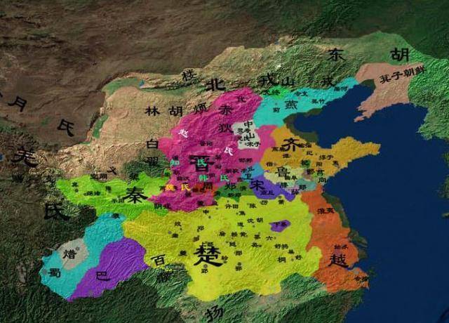 鼎盛时期的晋国版图涵盖山西全境,陕西,河北,河南,山东,内蒙部分地区.