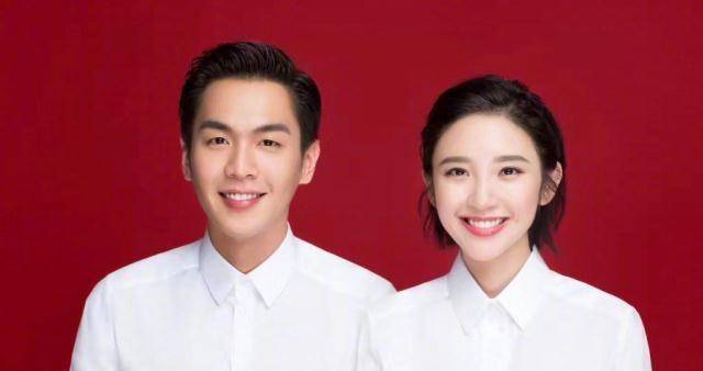 奚梦瑶何猷君结婚照被调侃,表情僵硬像p在一起,明星证件照谁赢了_自然