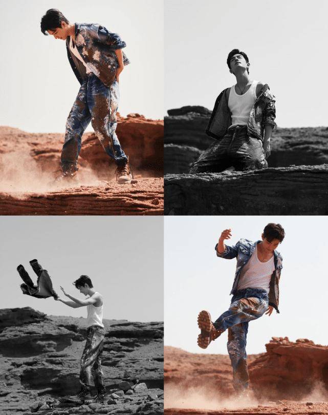 肖战三十而立写真!邻家哥哥风,沙漠狂野风,百变_照片_时候_什么