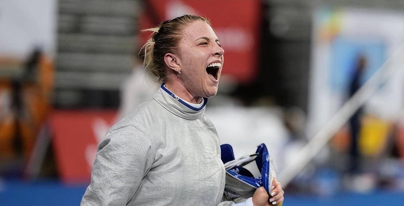 拒绝与国外人握手 国外击剑运动员自动获得奥运参赛资格_奥尔加·卡兰