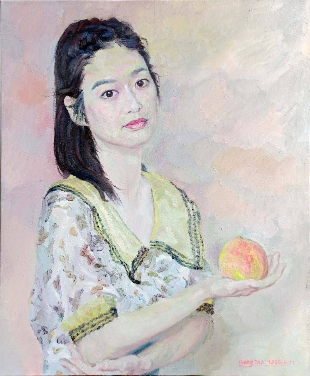 手机的男人》入选吉林省第二届水彩画展;职业画家吉林省美术家协会会