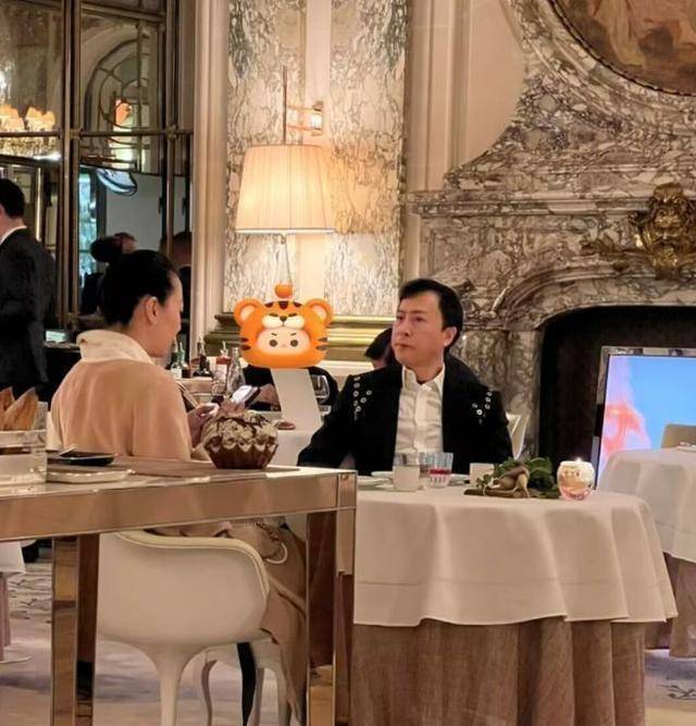 甄子丹夫妇现身巴黎高档餐厅,41岁汪诗诗气质好,背影被赞漂亮_魅力_一