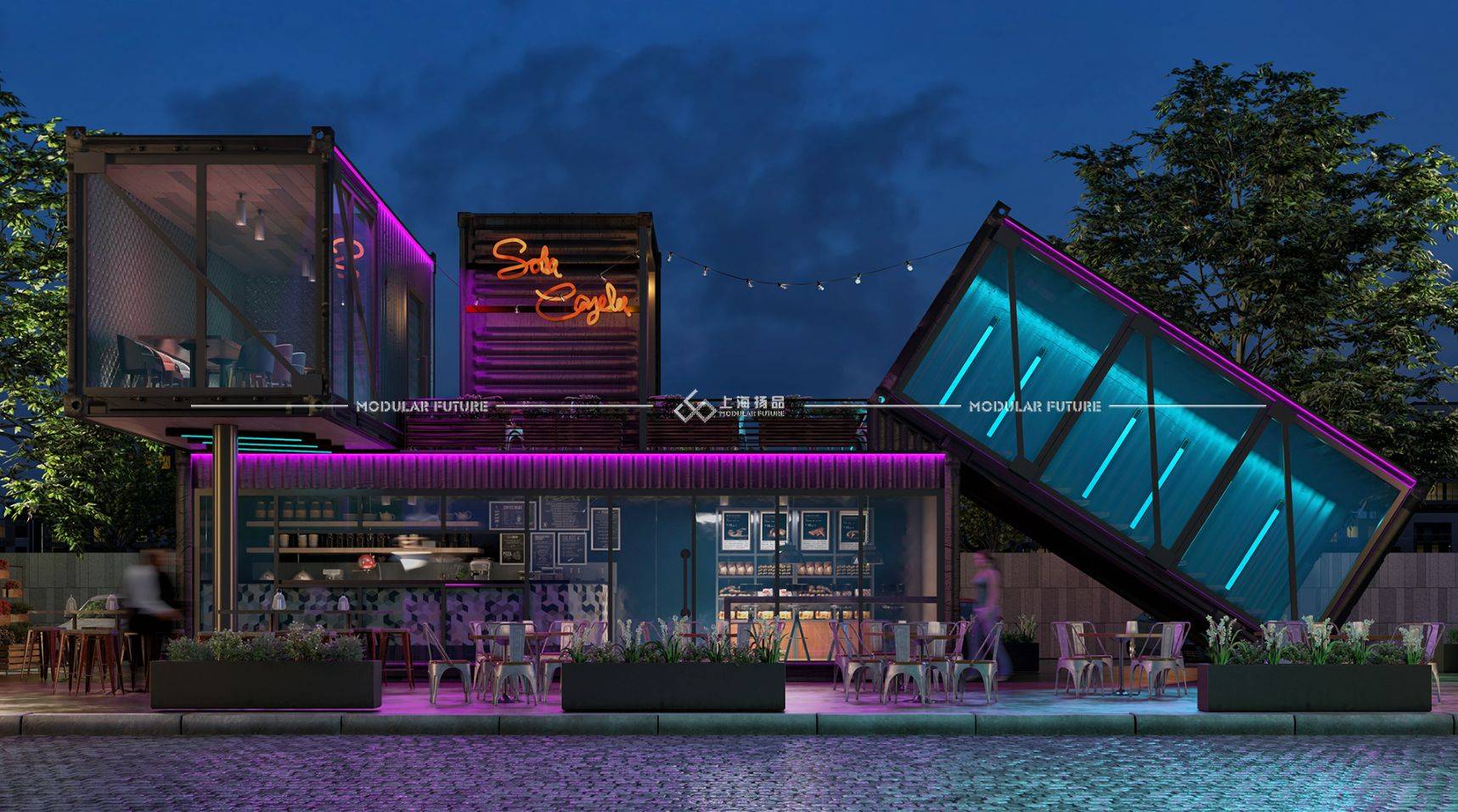 集装箱酒吧:金属质感的网红打造_时尚_建筑_优势